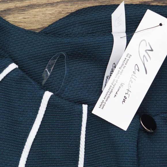 NWT Ny Collection Womens Plus Size 3/4 Sleeve Jacket and Dress Mallard Green 16W - Picture 9 of 10